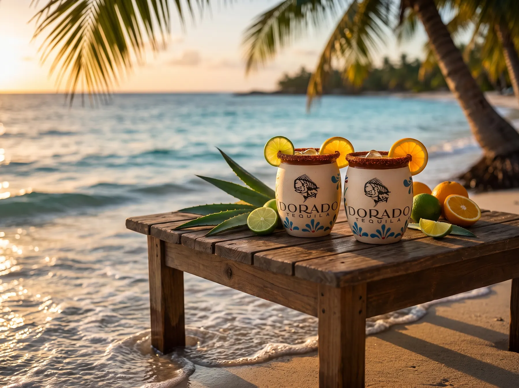 Cantaritos on a beach day
